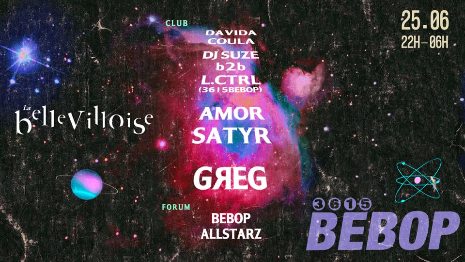 3615bebop Invite Gяeg & Amor Satyr | 25.06.22 Cover