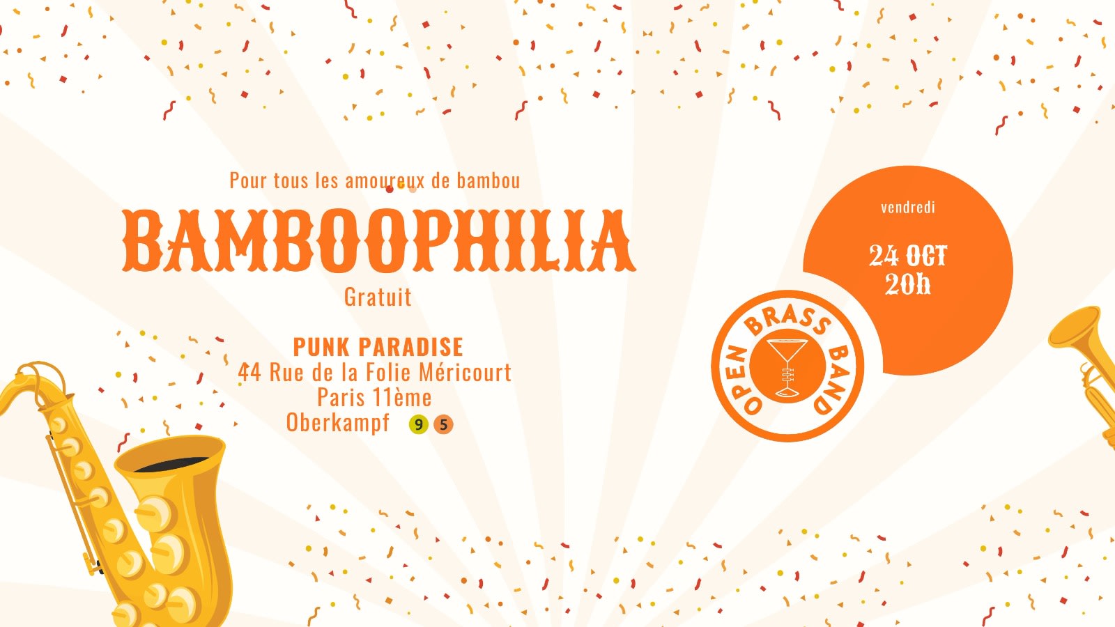 Bamboophilia - Open Brass Band Cover