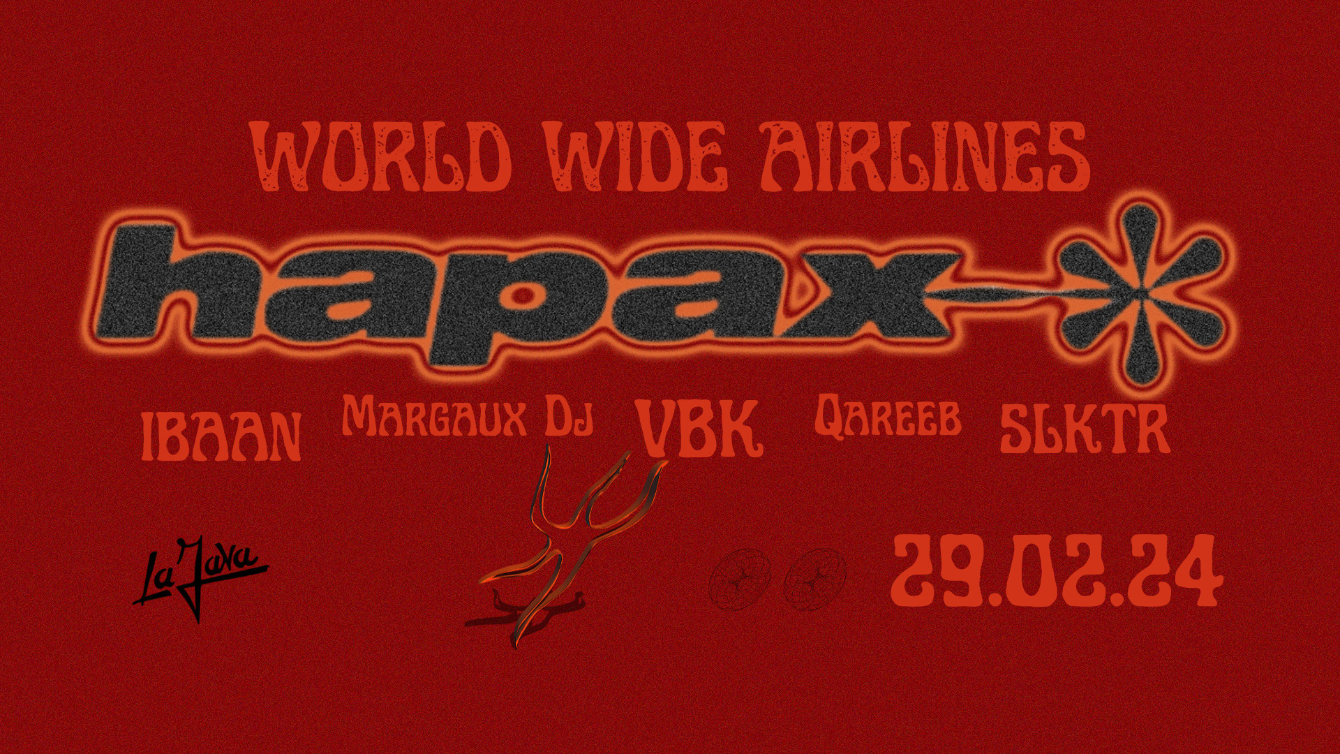 Wwa Presents "Hapax" W/ Vbk, Slktr, Margaux Dj, Ibaan&Qareeb Cover