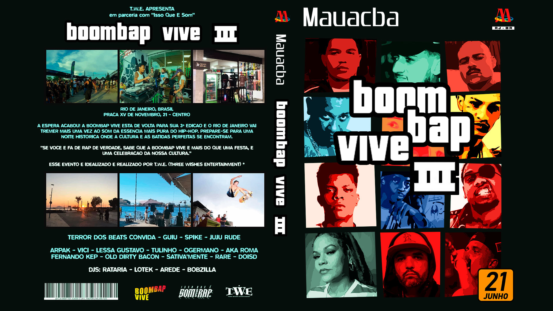 Boombap Vive 3 X Isso Que É Som Cover