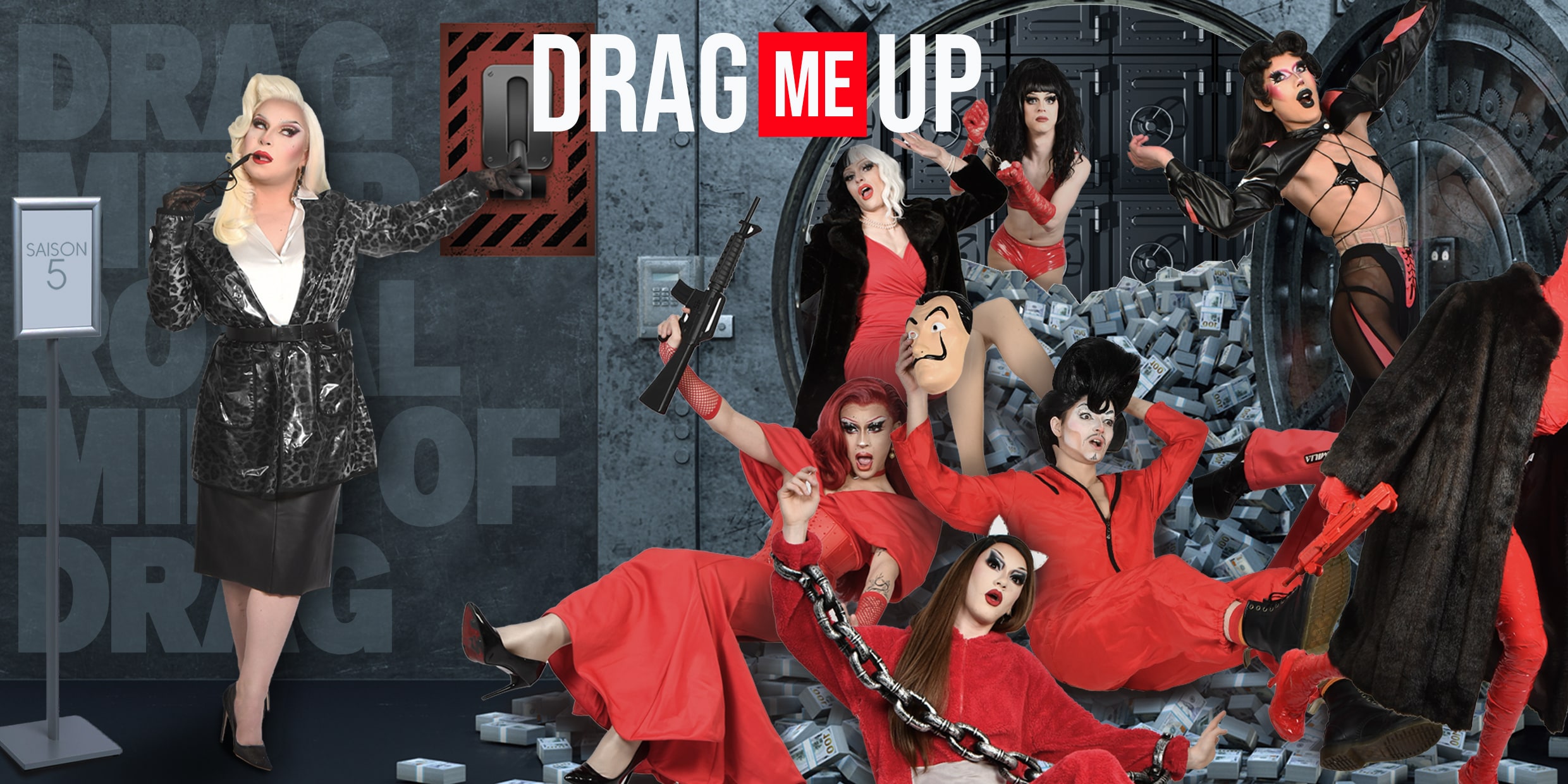 Drag Me Up Saison 5 #13 - #My Queersmas Cover