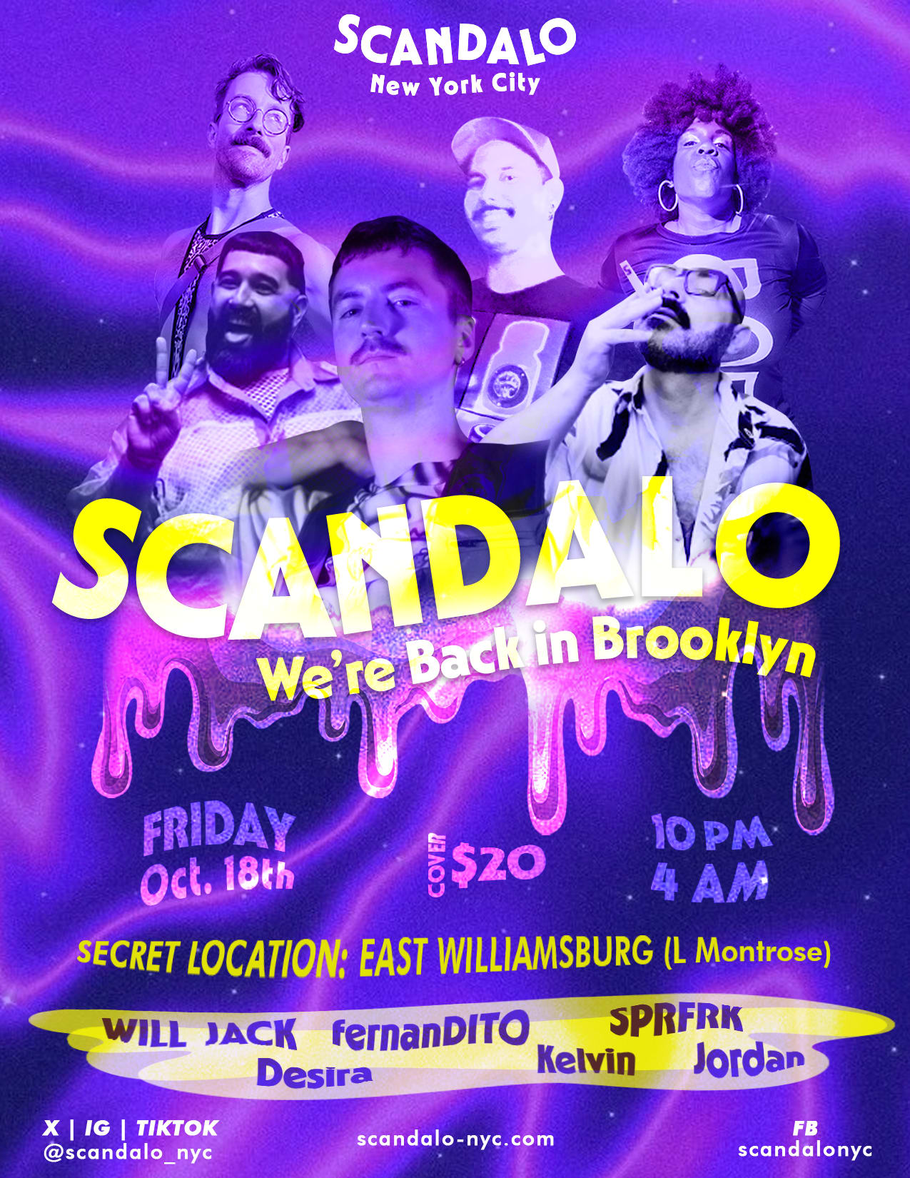 Scandalo Nyc Is Back In Brooklyn! Cover