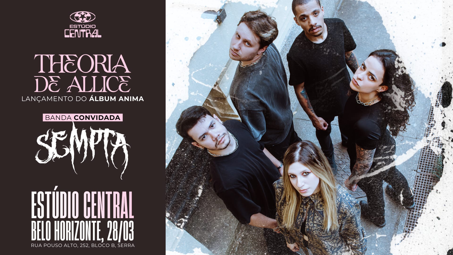 Theoria De Allice E Sempta No Estúdio Central Cover