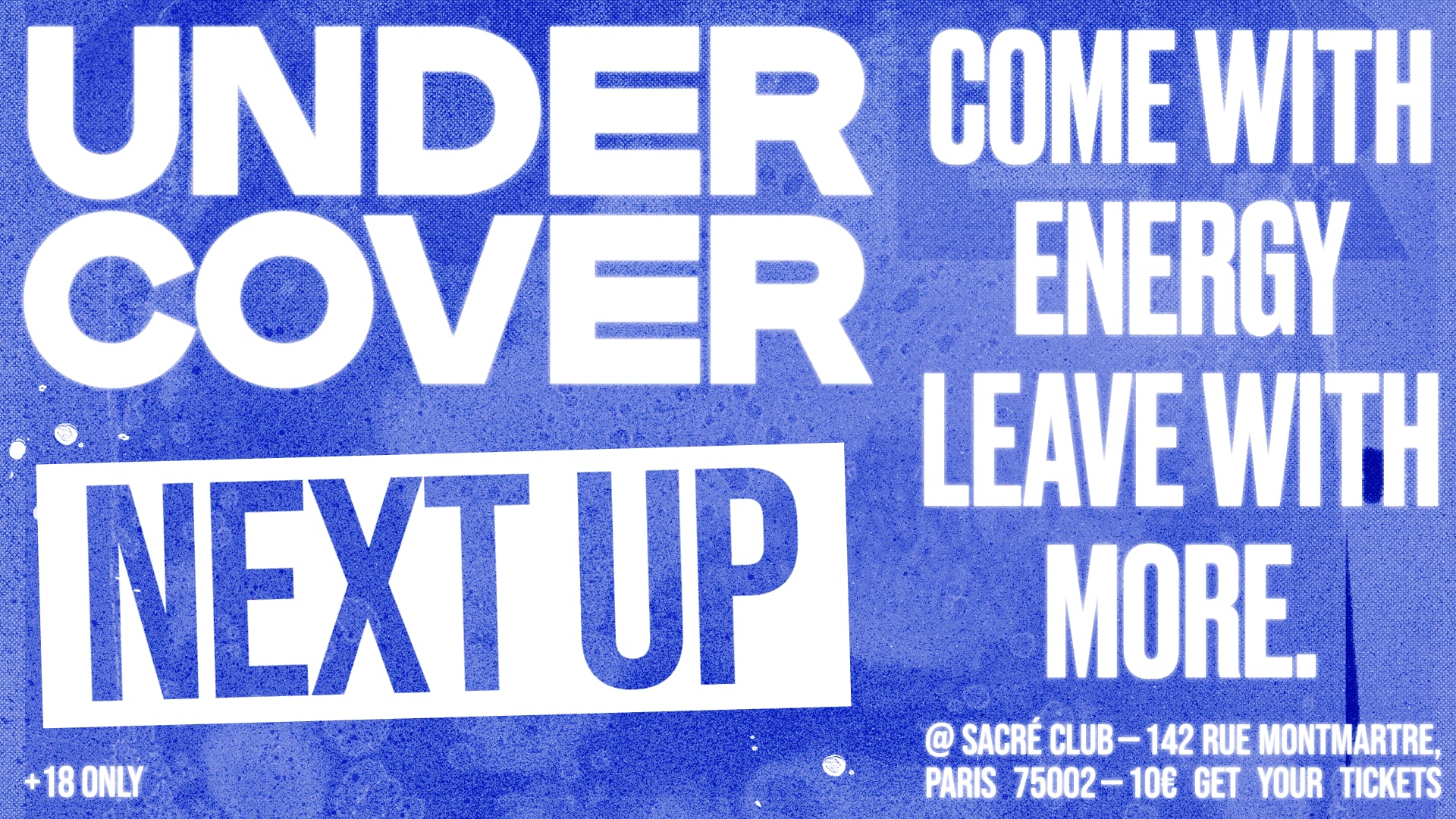 Undercover #31 - Next Up Edition Cover