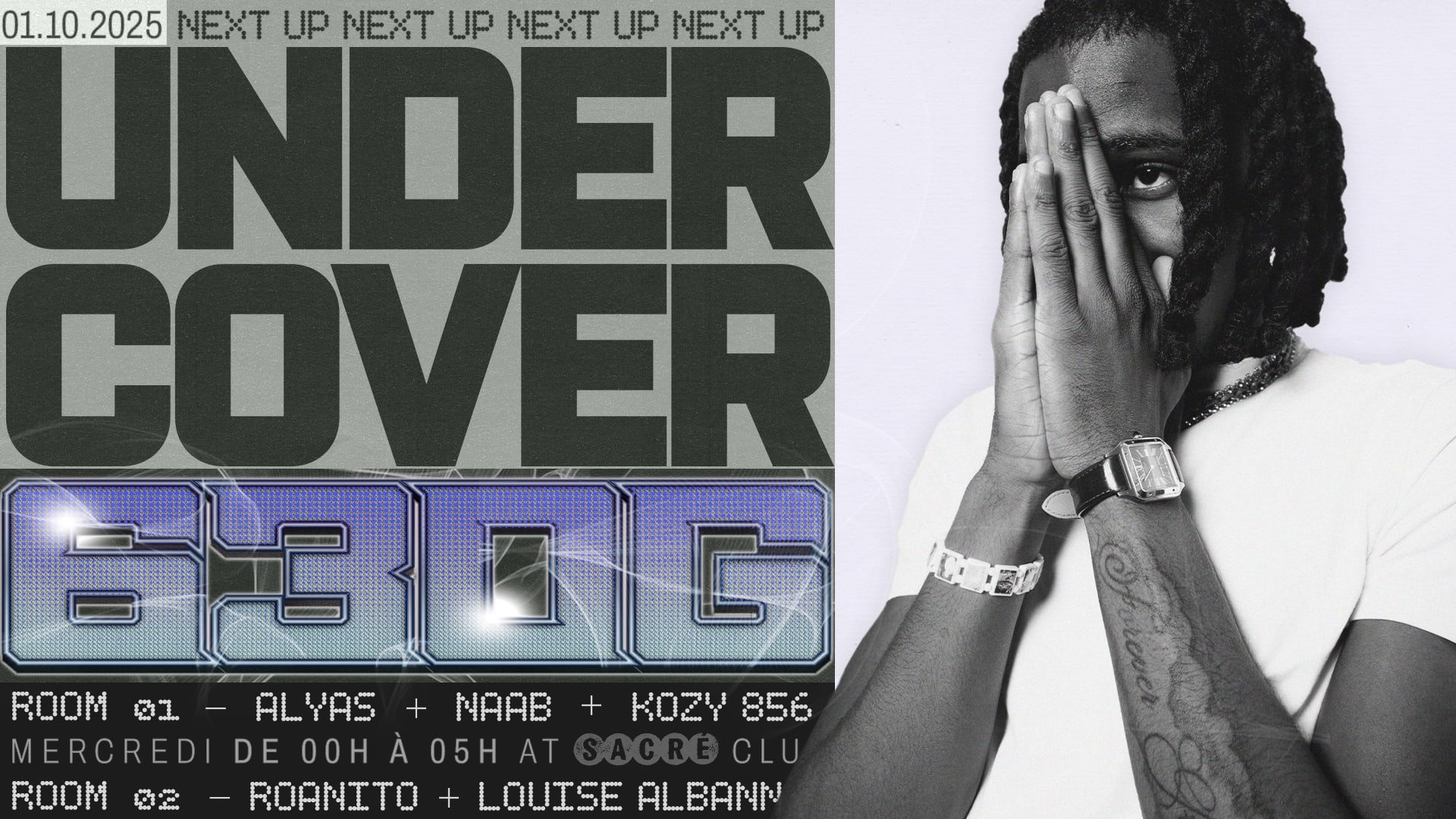 Undercover #4 - 63og Live Cover