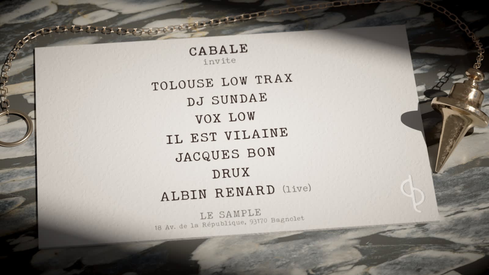 Cabale Records Invite... Cover