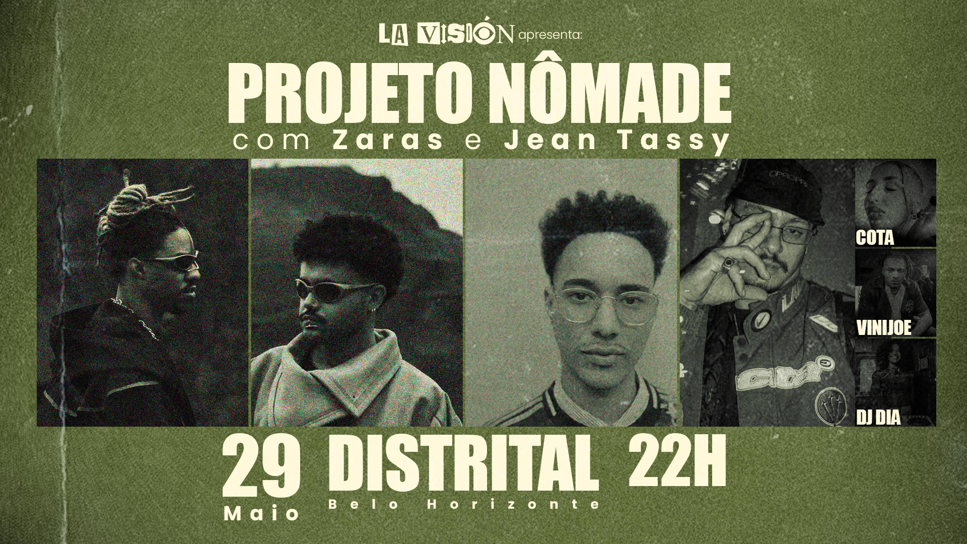 Projeto Nômade - Zarastruta + Jean Tassy + Convidados Cover