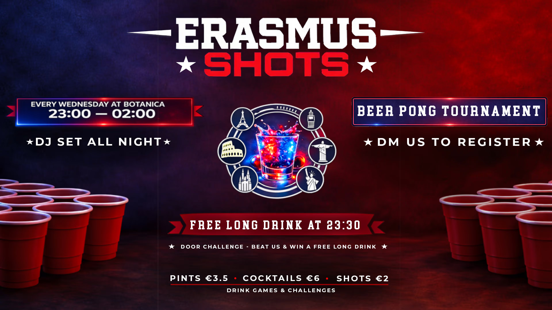 Erasmus Shots Cover