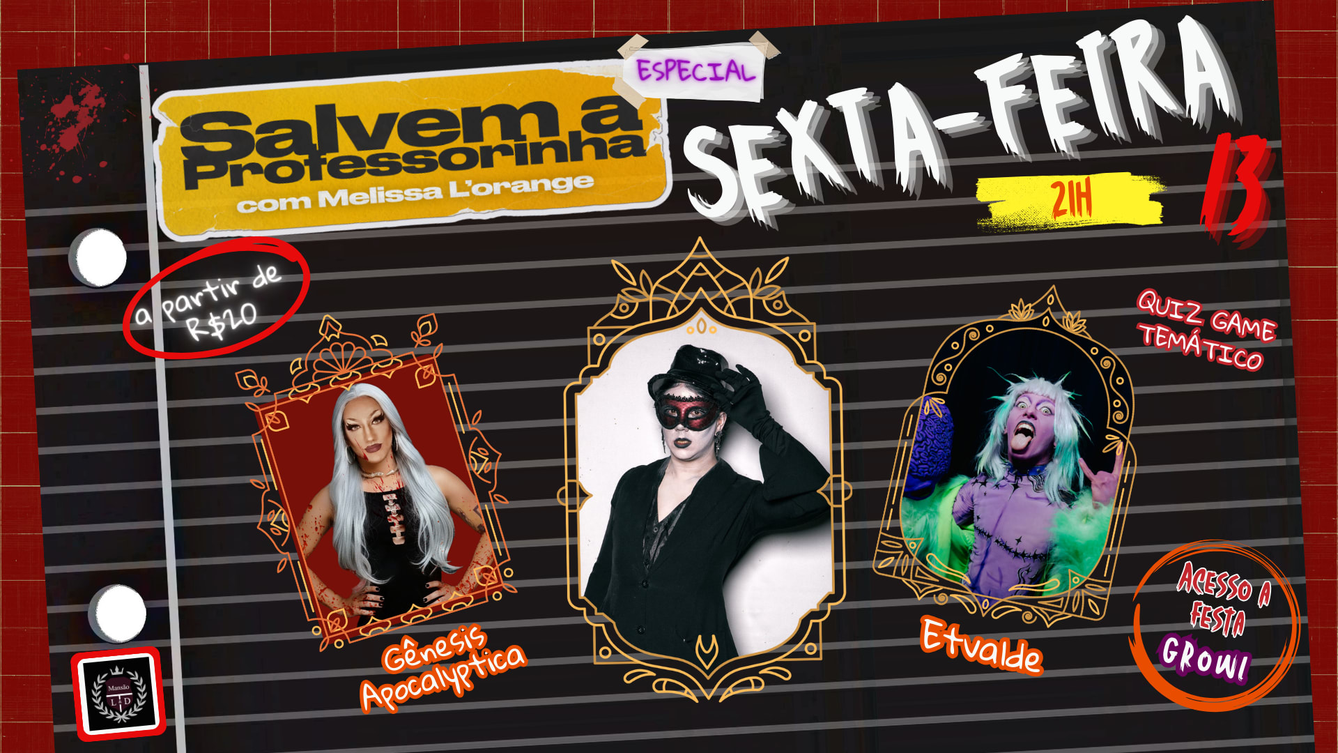 Sexta-Feira 13 Com Melissa L'orange Cover