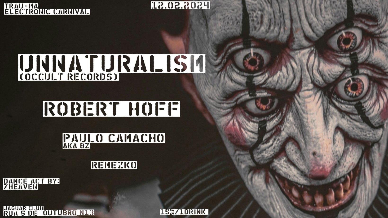 Trau-Ma: Electronic Carnival With Unnaturalism Cover