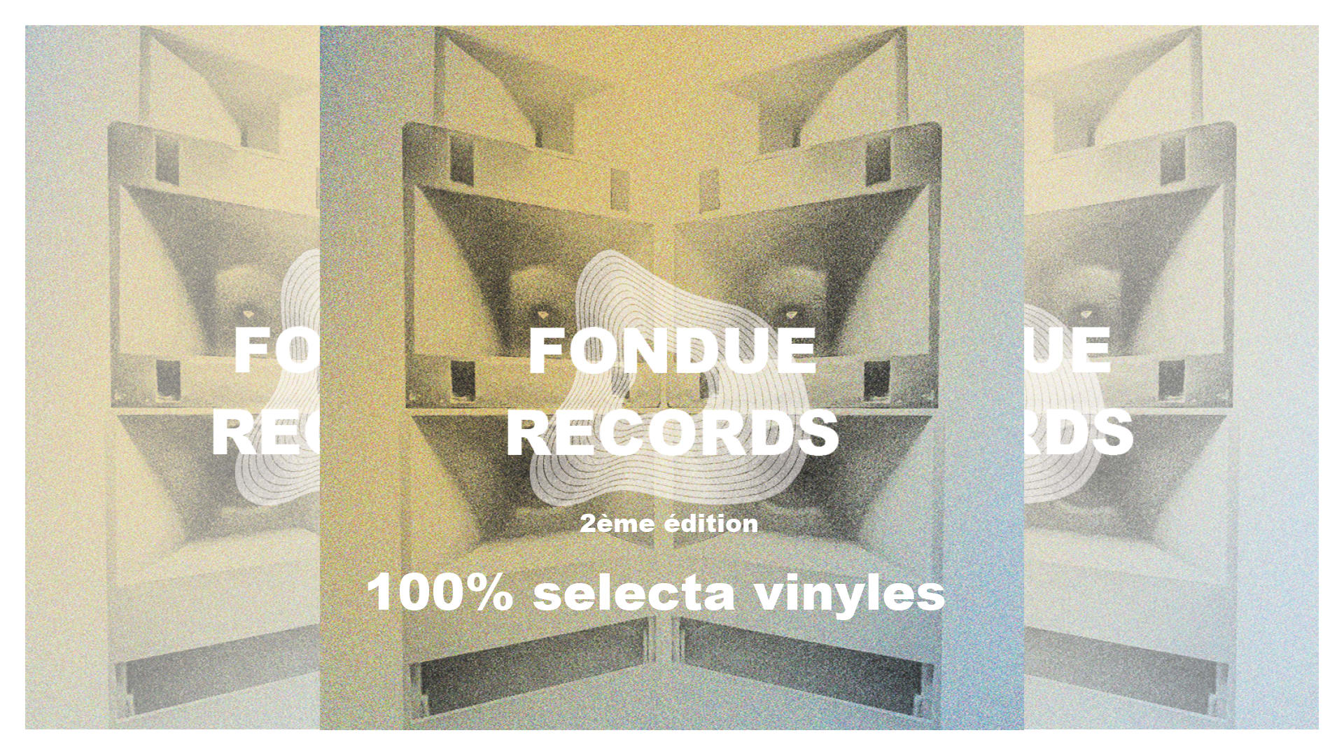 Fondue Records 02 | 100% Selecta Vinyles Cover