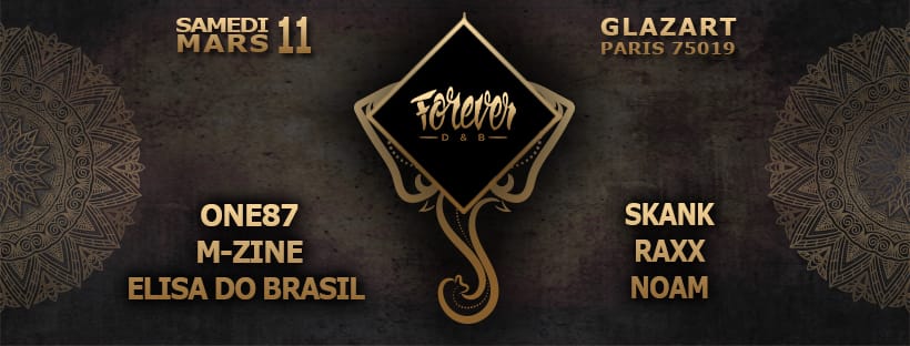 Forever Dnb : One87, Mzine, Elisa Do Brasil, Raxx Cover