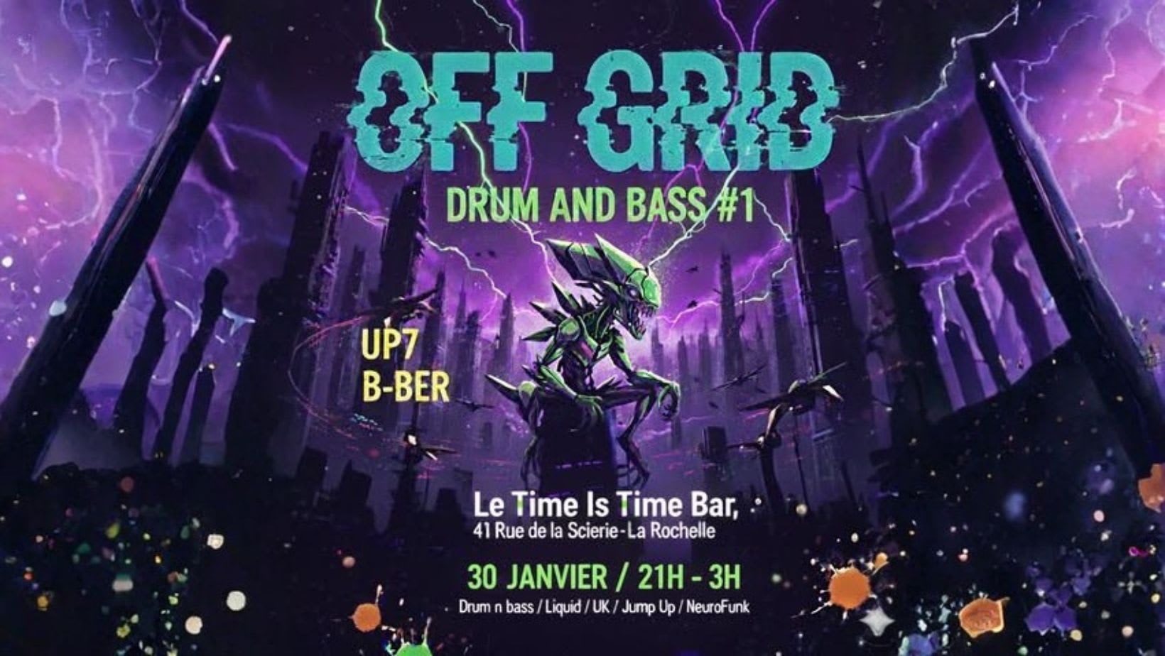 Off Grid - Drum And Bass Cover