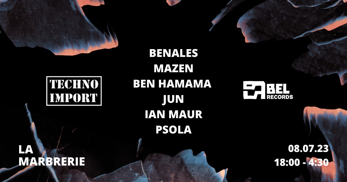 59bel Records X Techno Import Cover