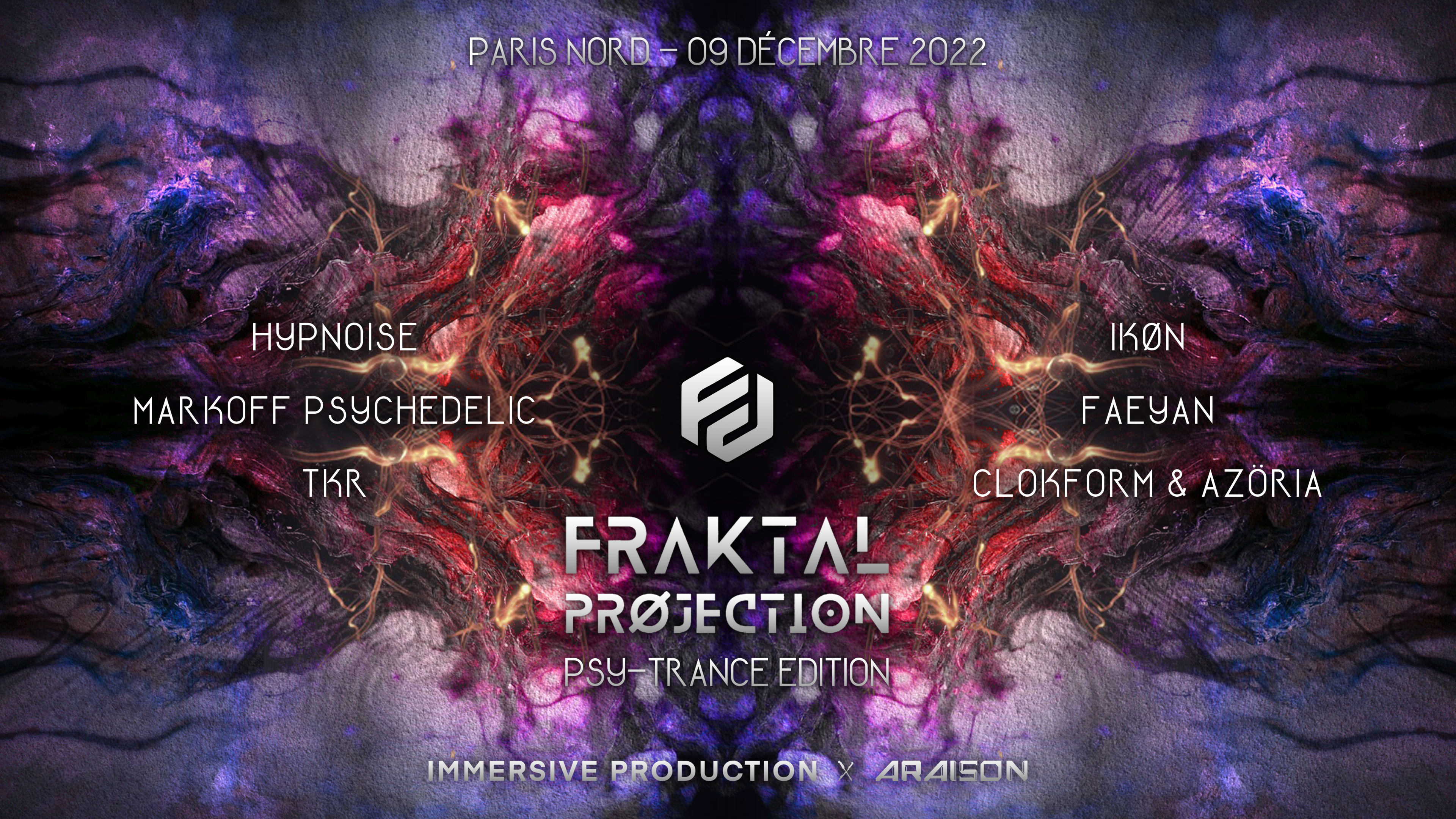 Fraktal Prøjection #2 Psy-Trance Edition Cover