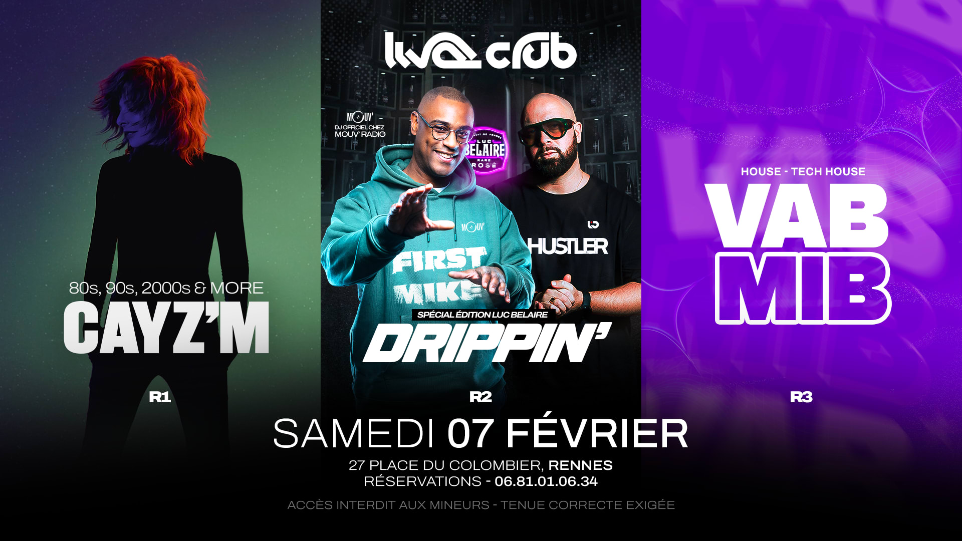 Drippin' :Dj First Mike & Hustler(R2)+Cayz'm(R1)+Mib&Vab(R3) Cover