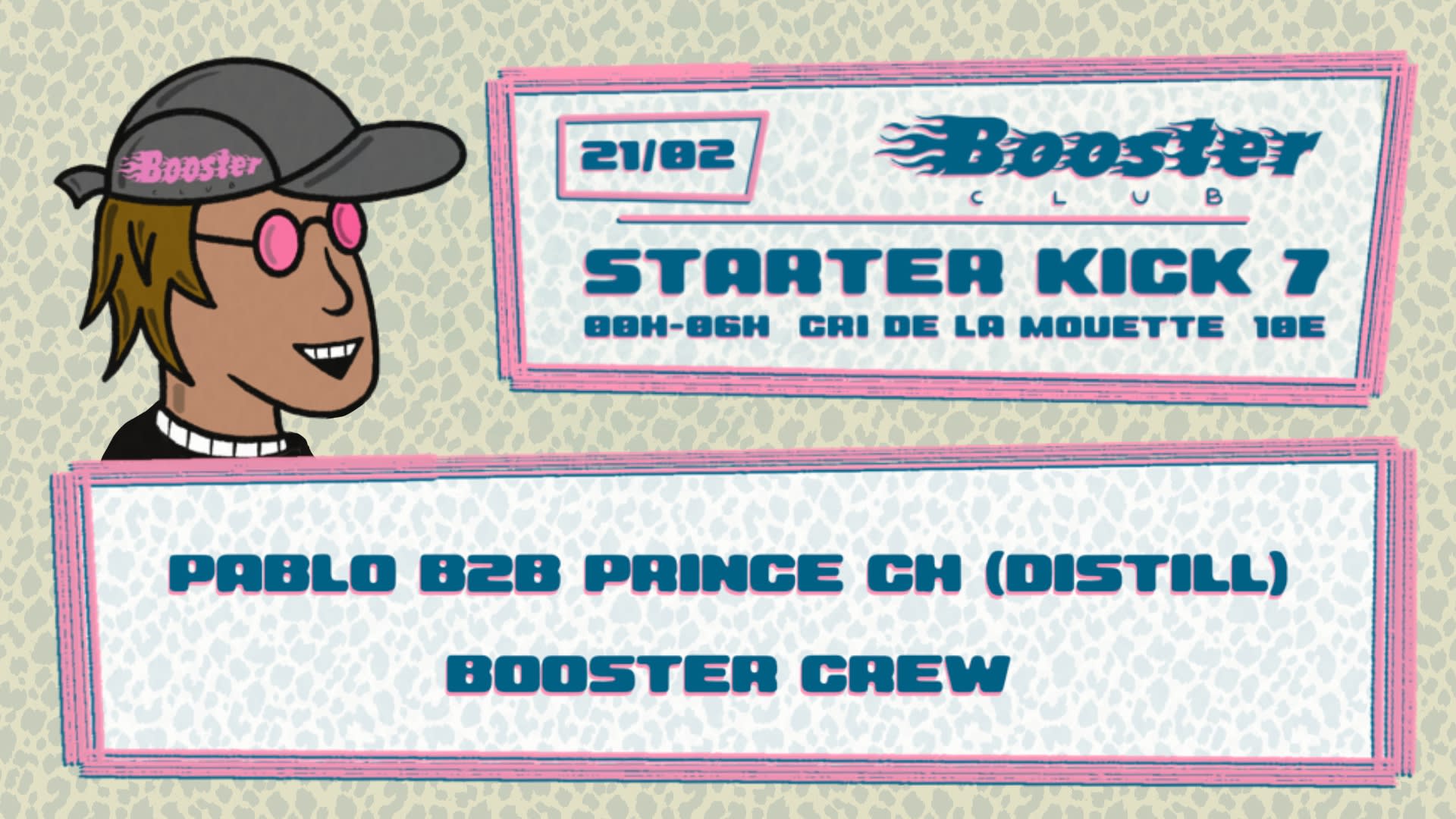 Booster Club Invite Prince Ch & Pablo [Distill] Cover