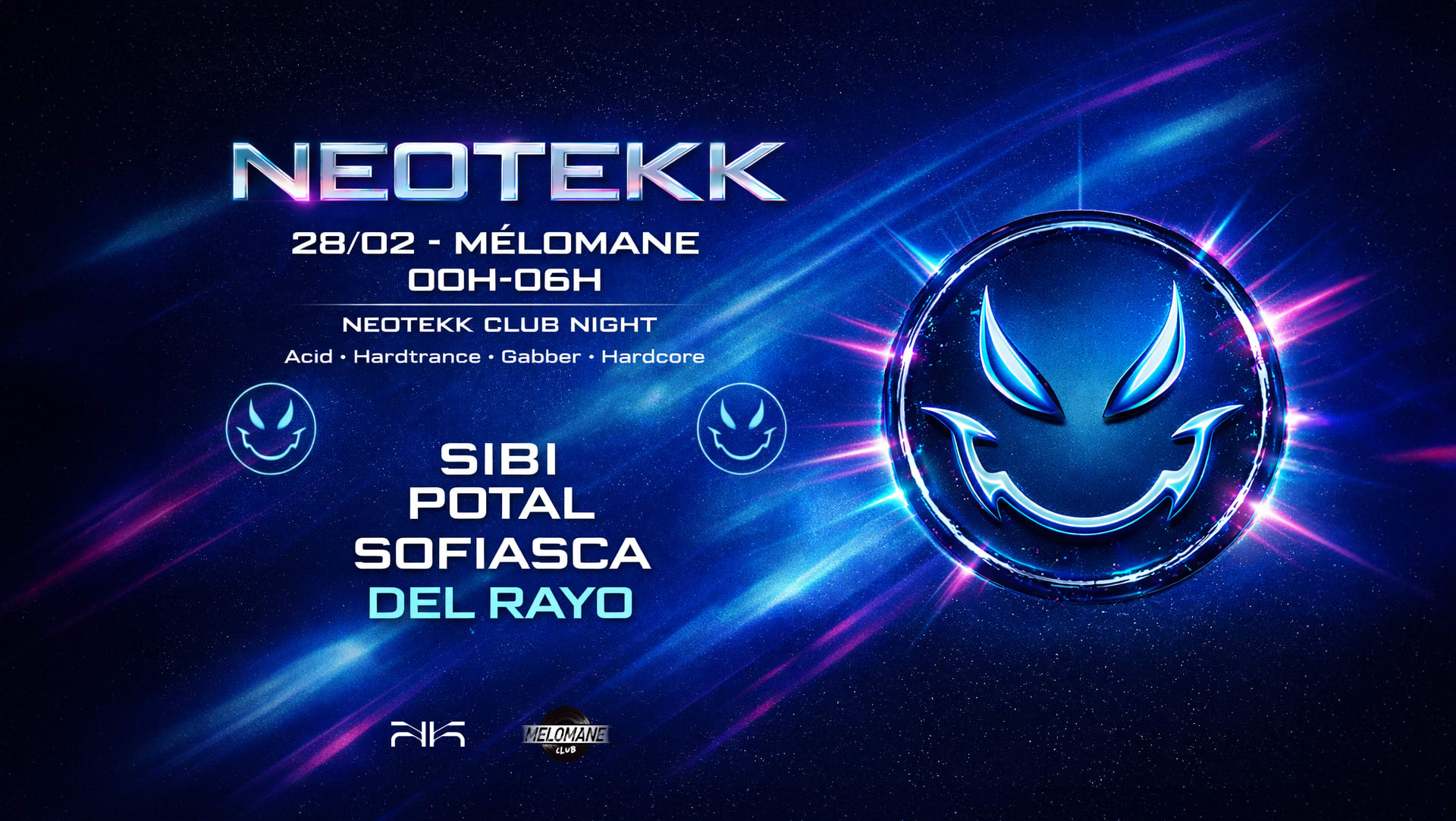 Neotekk X Mélomane Club Cover