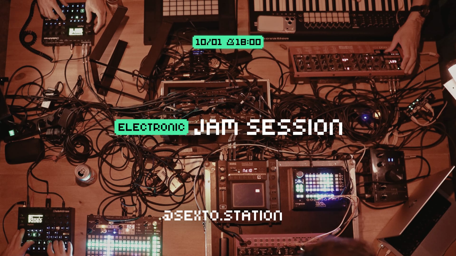 Electronic Jam Session #002 Cover