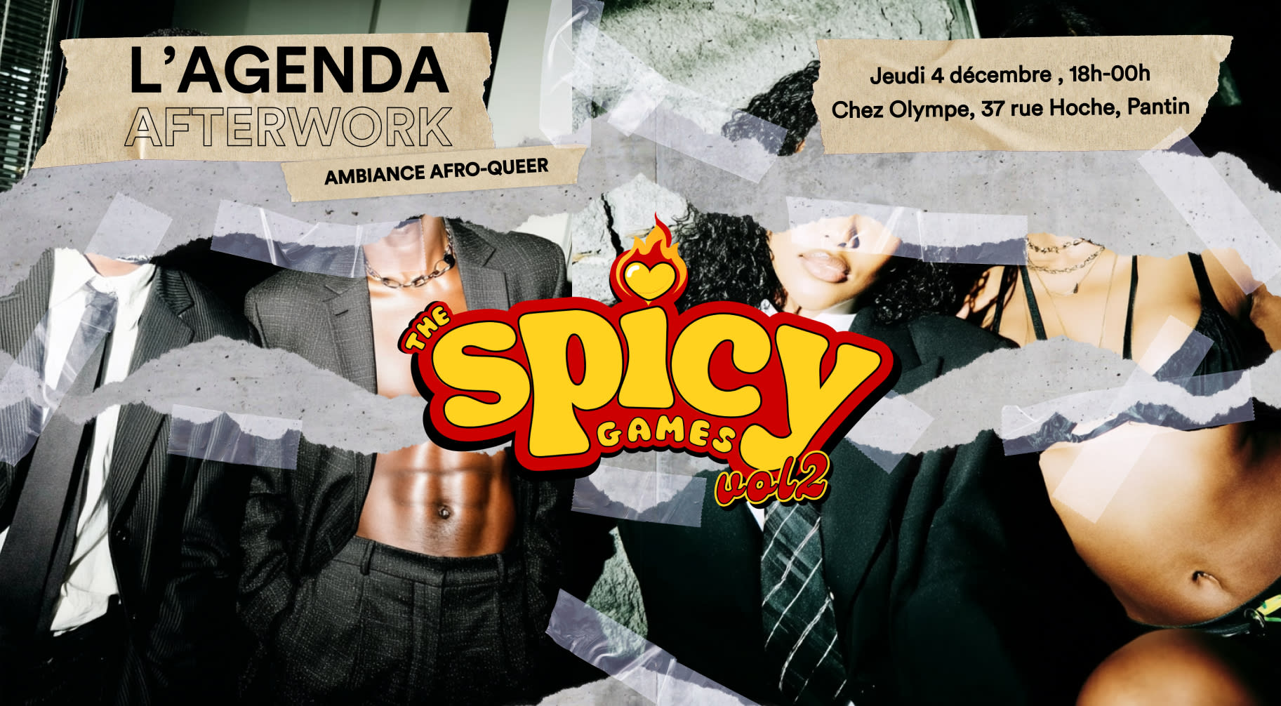 L'agenda Afterwork - Spicy Games Cover