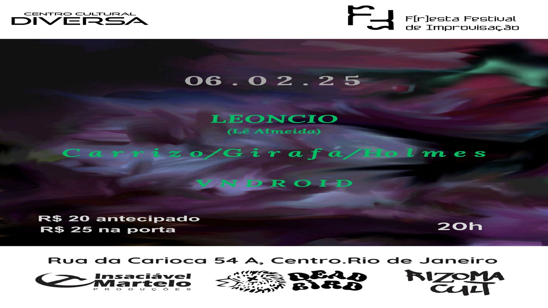 F(R)Esta Festival De Improvisação - 3a Edição Cover