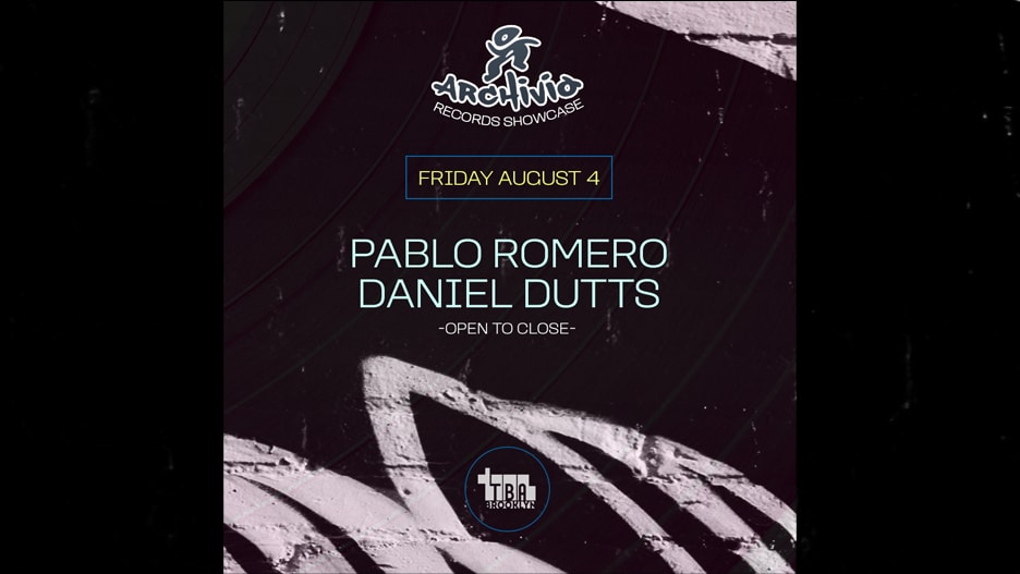 Archivio Records Showcase: Pablo Romero, Daniel Dutts Cover