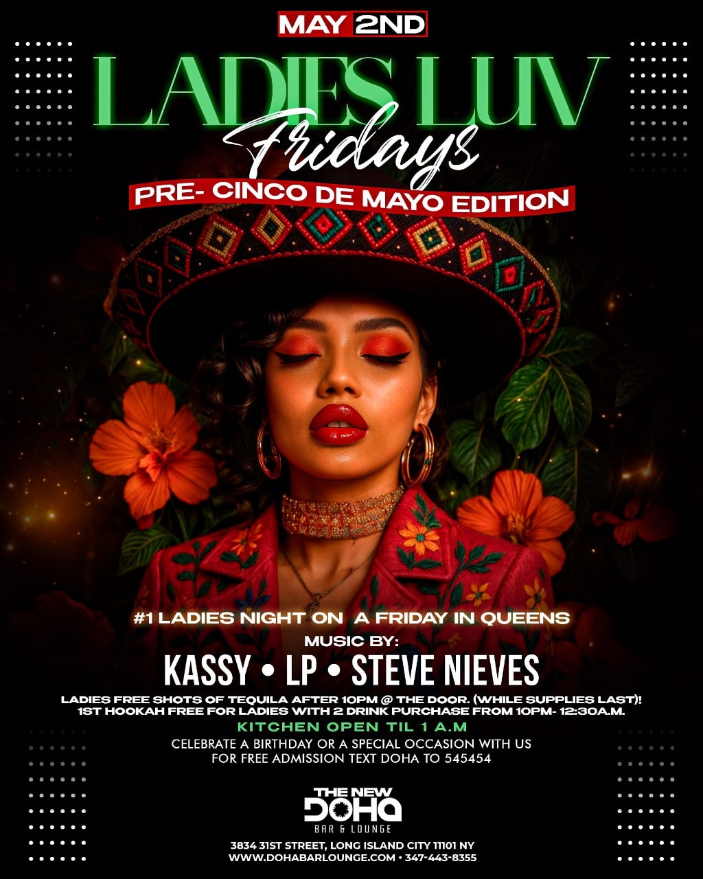 Ladies Luv Fridays: Pre-Cinco De Mayo Edition Cover