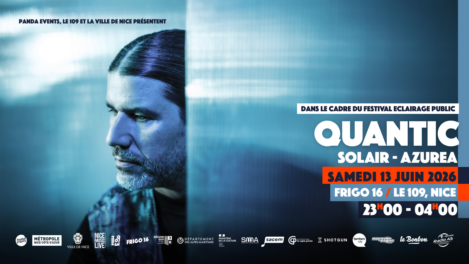Quantic - Sam. 13 Juin 2026 @ Frigo 16 Cover