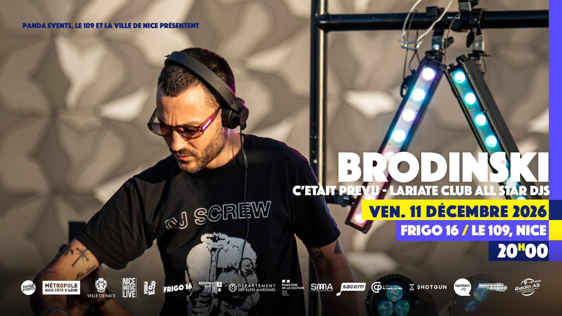C'était Prévu : Brondinski @ Frigo 16 Cover