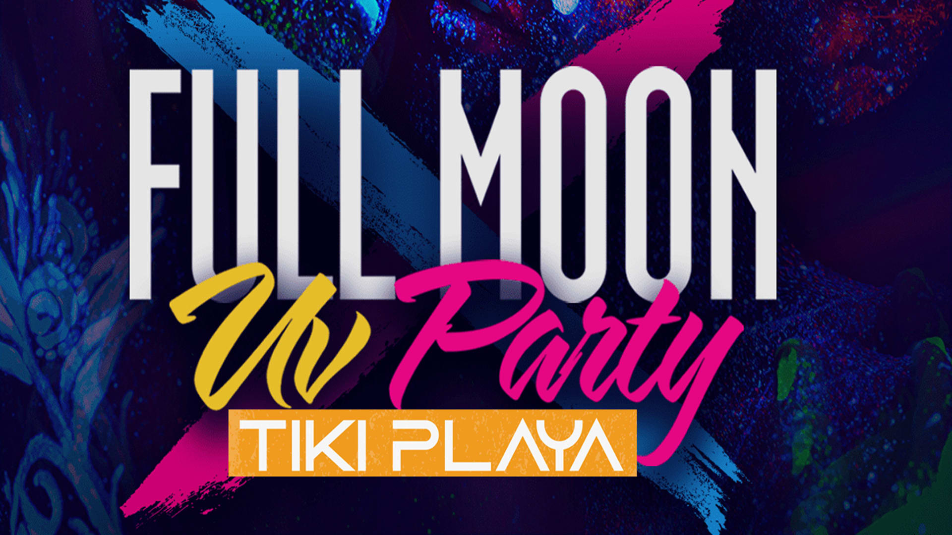 Full Moon Fluo Party Cover