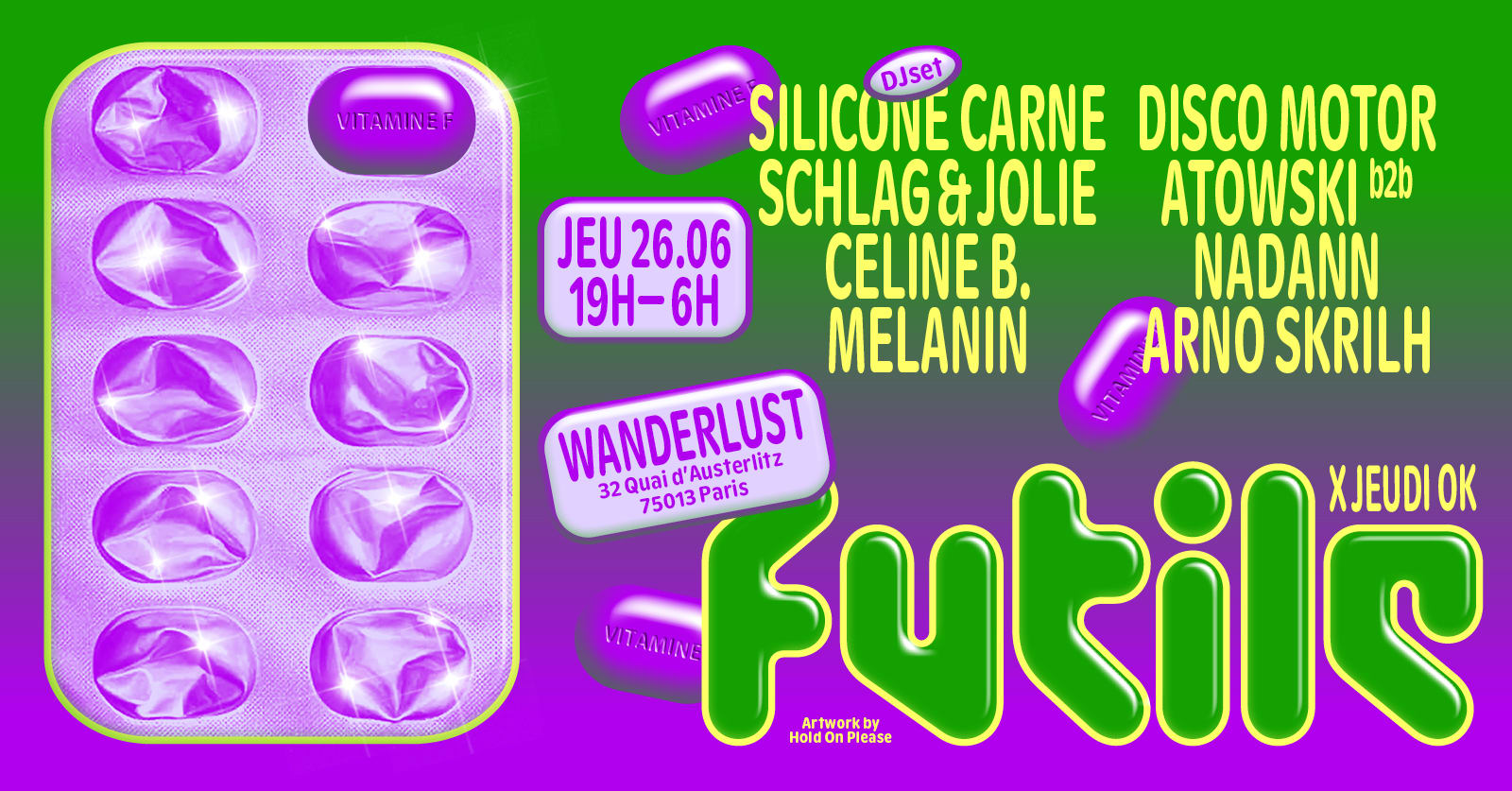 Jeudi Ok : Futile Cover