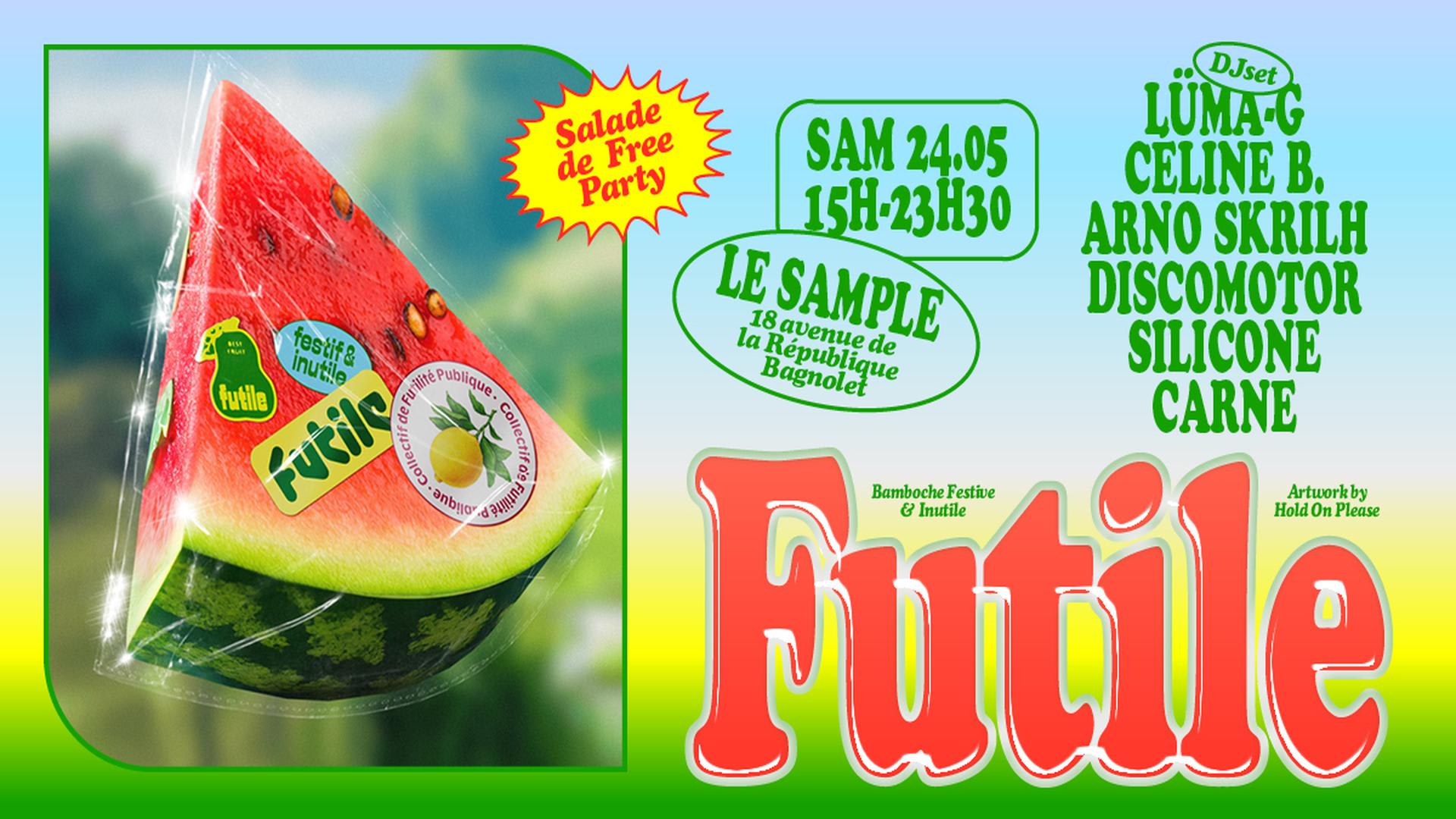 Futile : Salade De Free - Party Cover