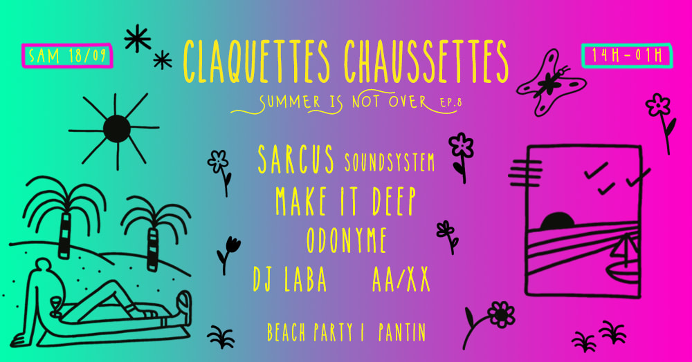 Claquettes Chaussettes #8 - Summer Is Not Over Cover