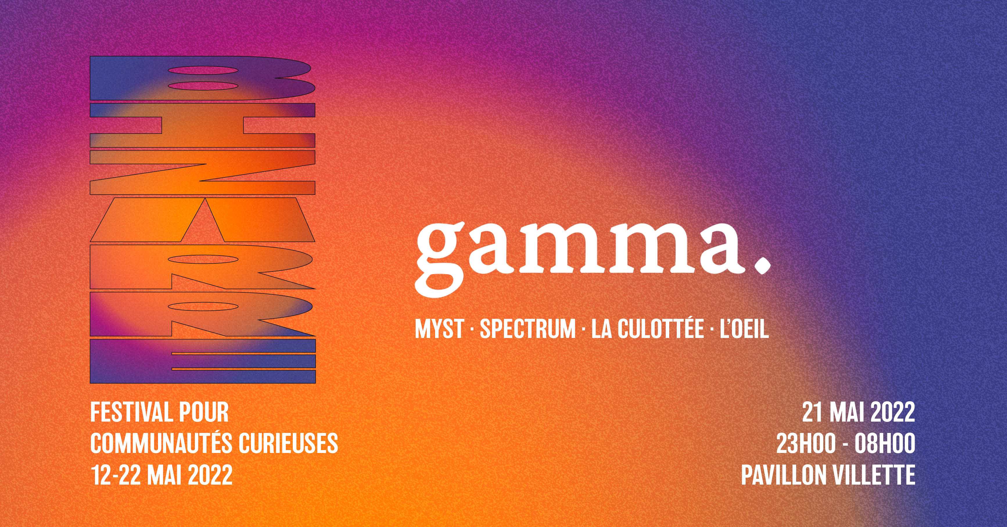 Bizarre · Gamma. (Myst · Spectrum · La Culottée · L'oeil) Cover