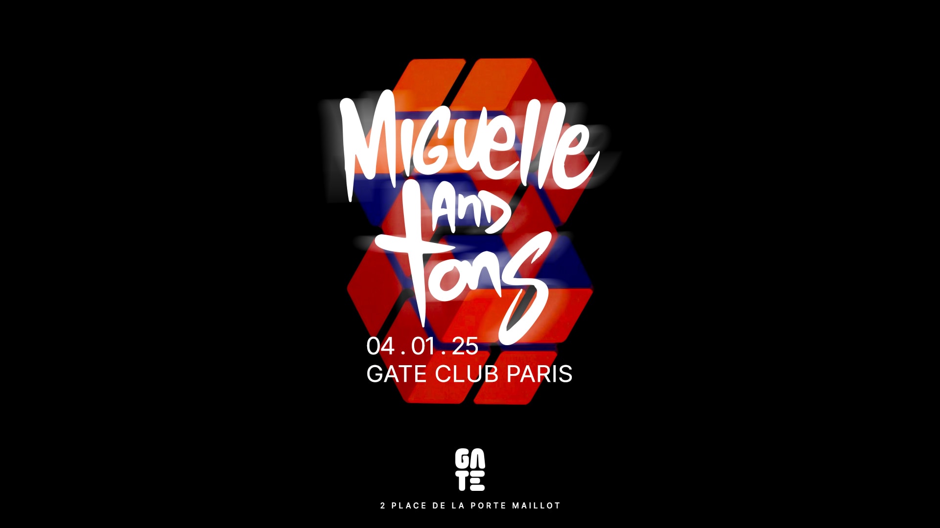 Miguelle & Tons At Gate Club Paris Cover