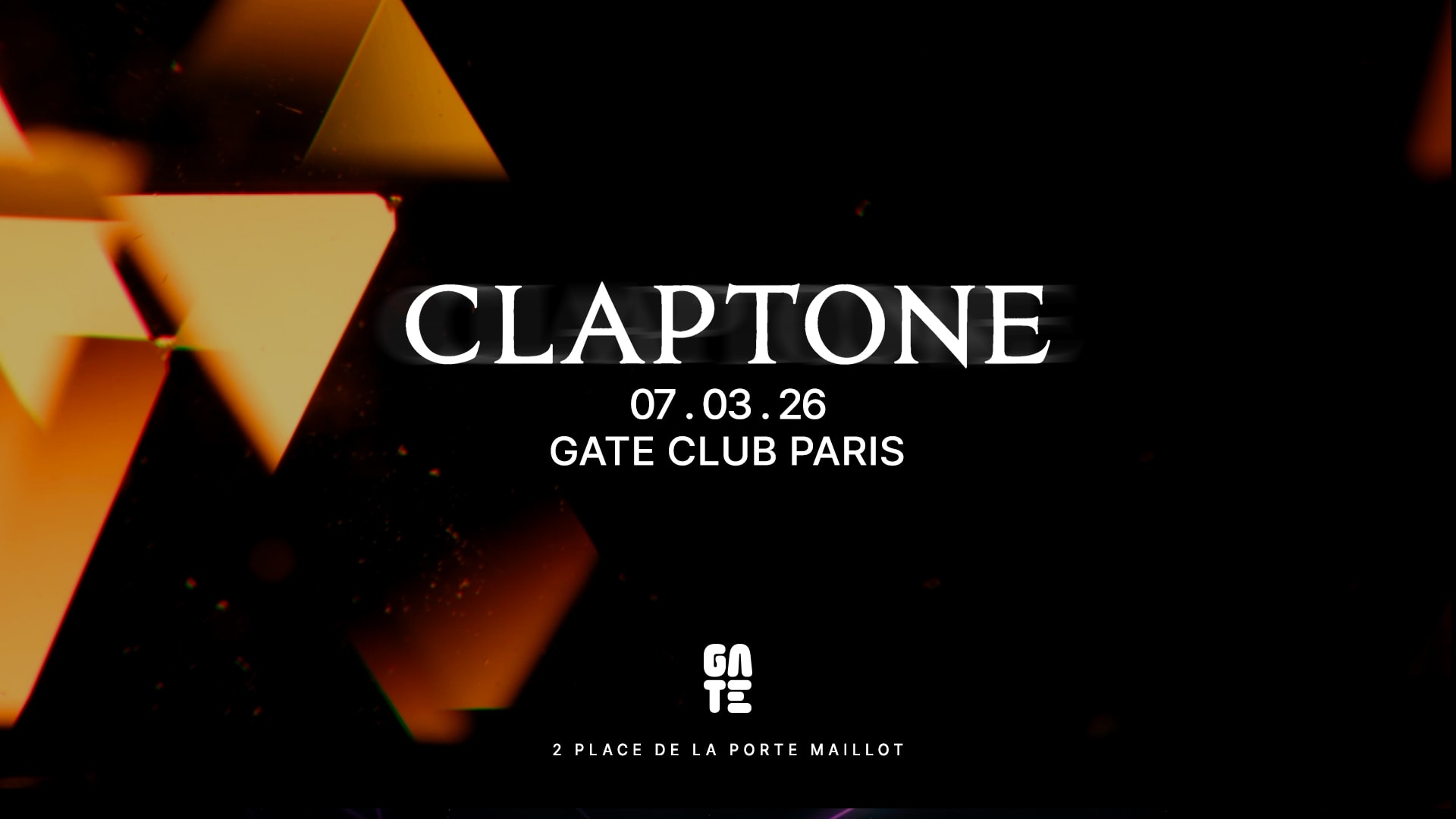 Claptone At Gate Club Paris (Fashion Week Party) Cover