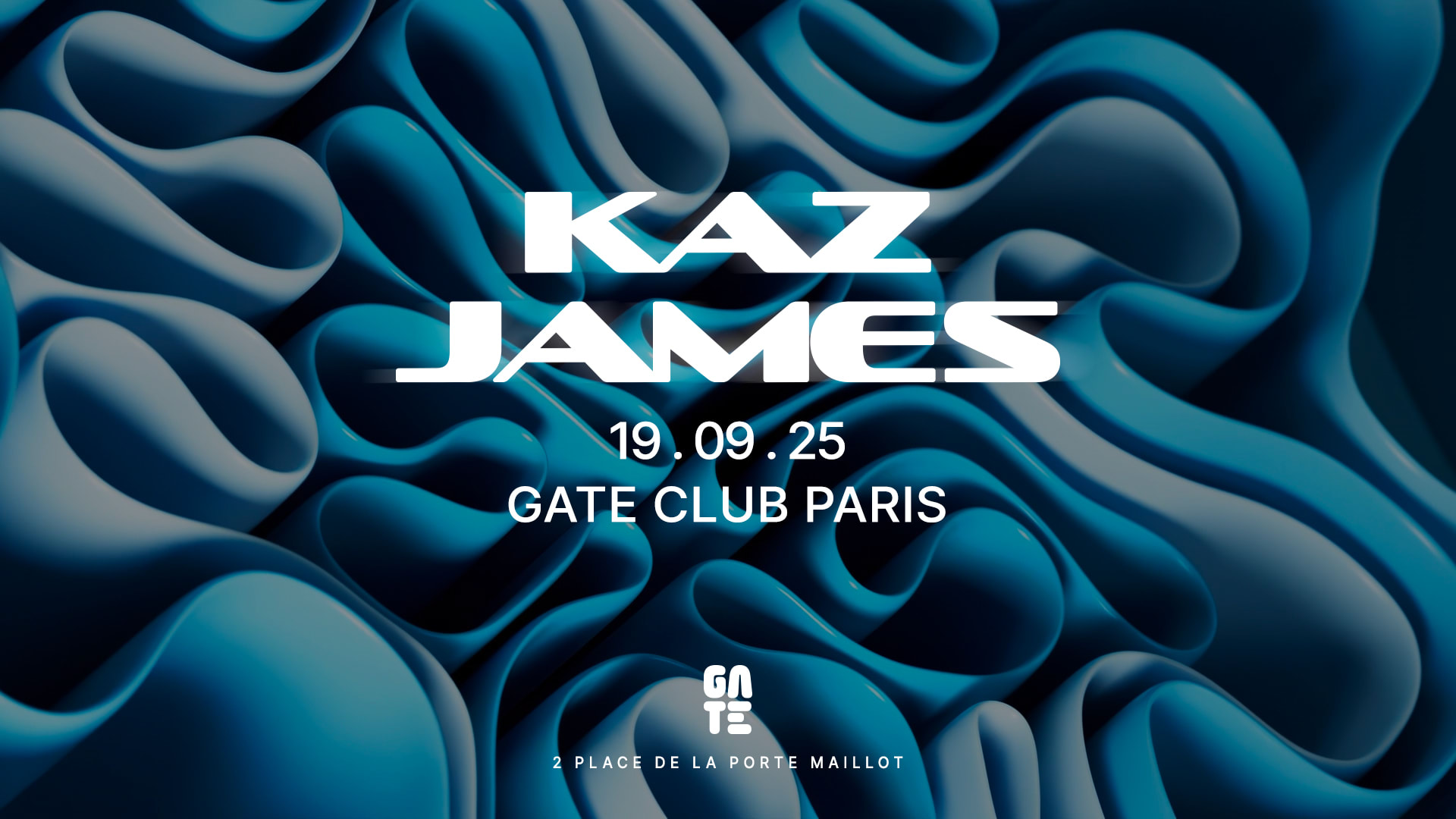 Kaz James At Gate Club Paris Cover
