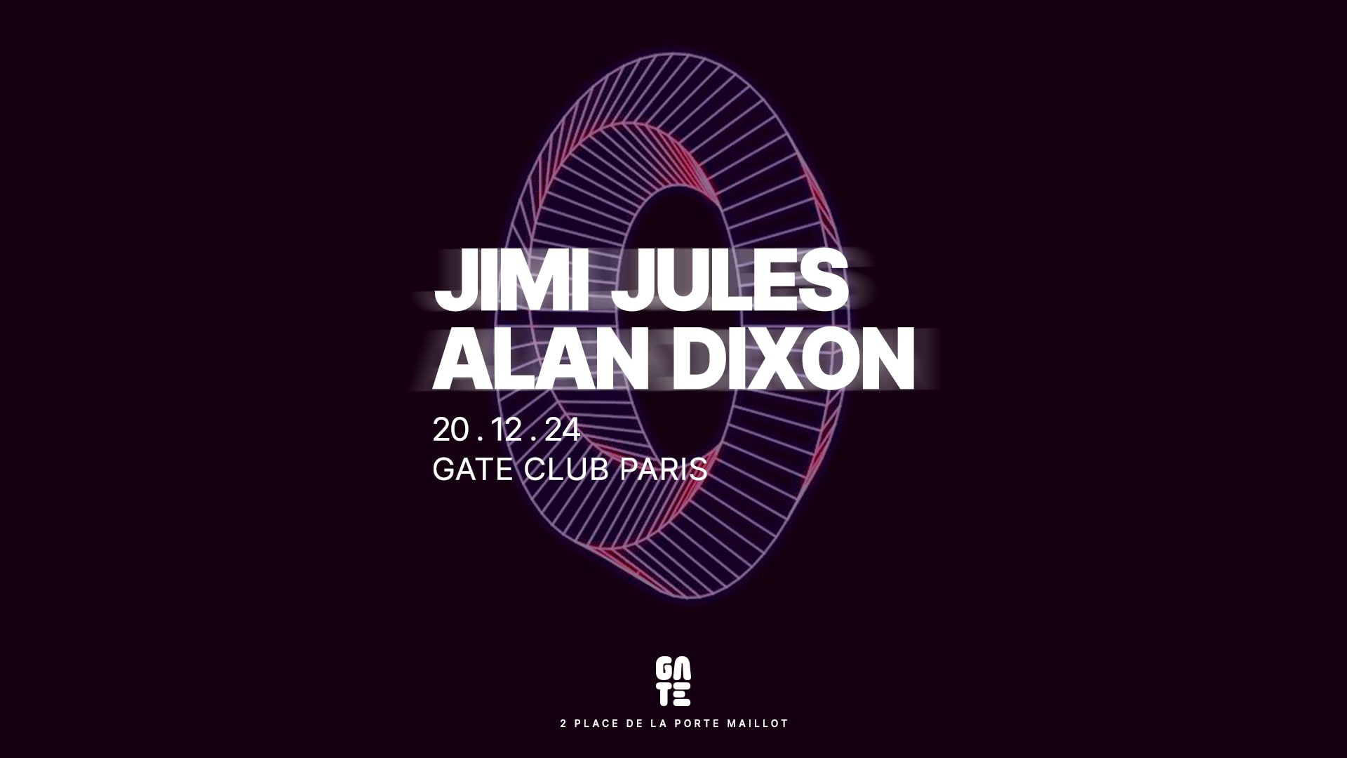 Jimi Jules X Alan Dixon At Gate Club Paris Cover