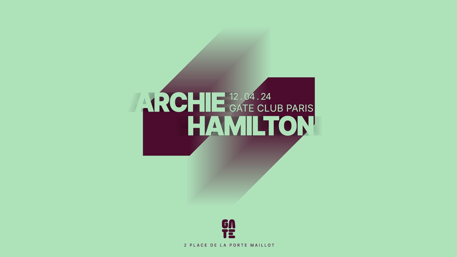Archie Hamilton At Gate Club Paris Cover