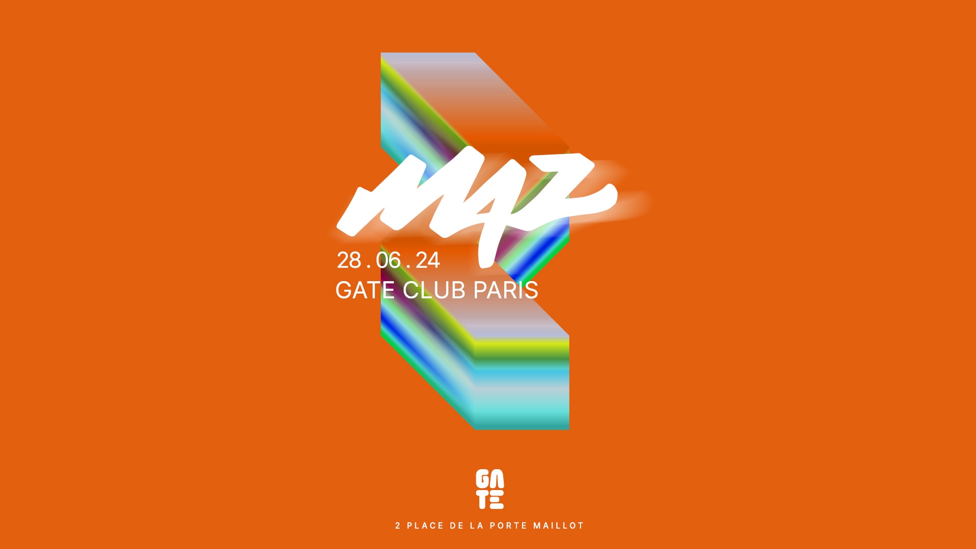 Maz At Gate Club Paris Cover