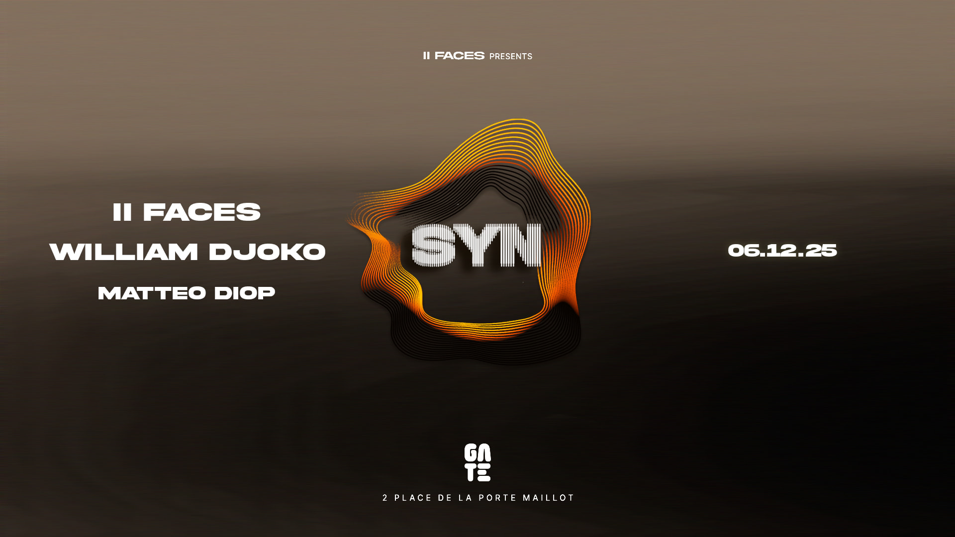 Syn: II Faces X William Djoko X Matteo Diop Cover