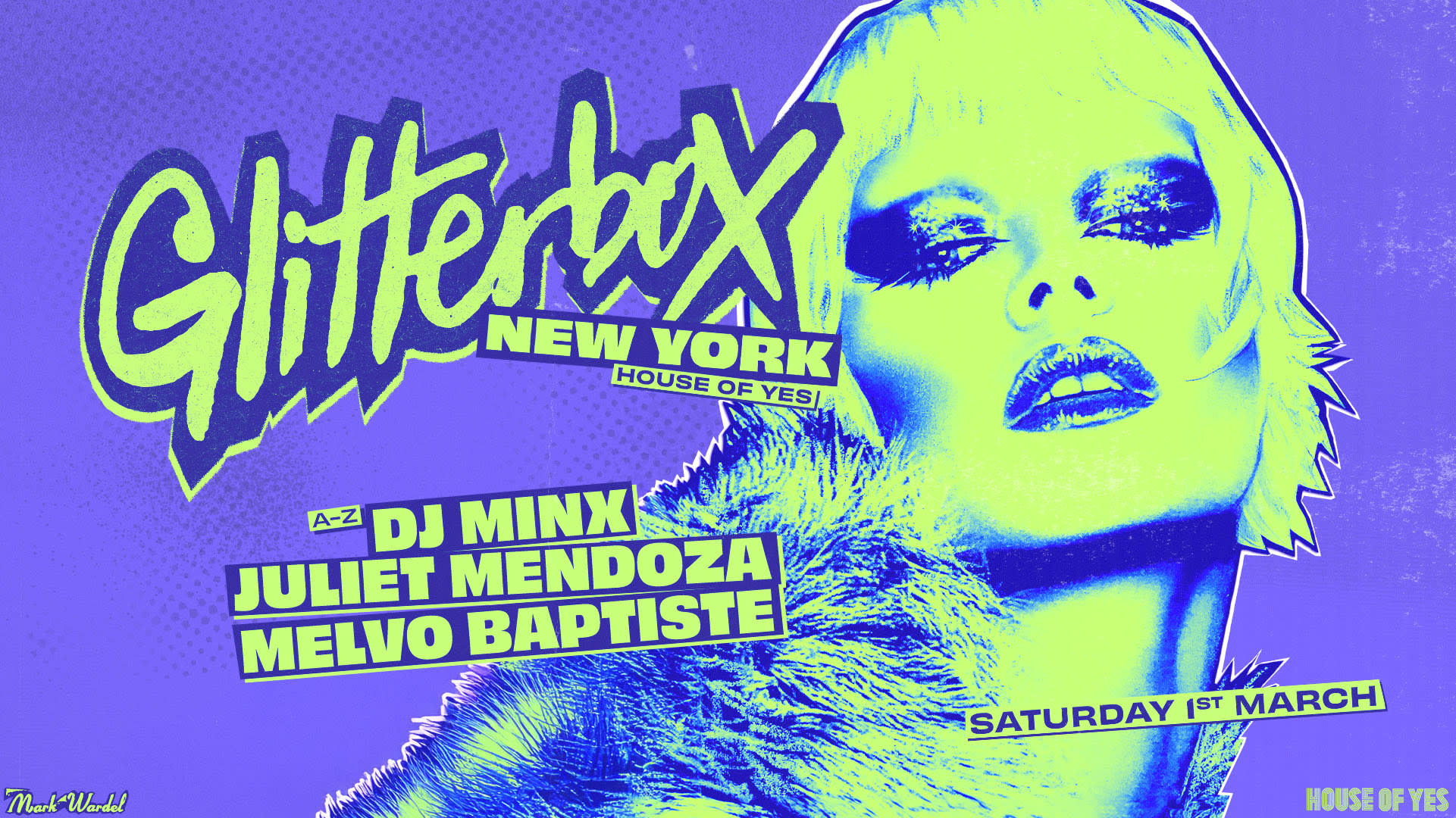 Glitterbox: Dj Minx • Juliet Mendoza • Melvo Baptiste ++ Cover