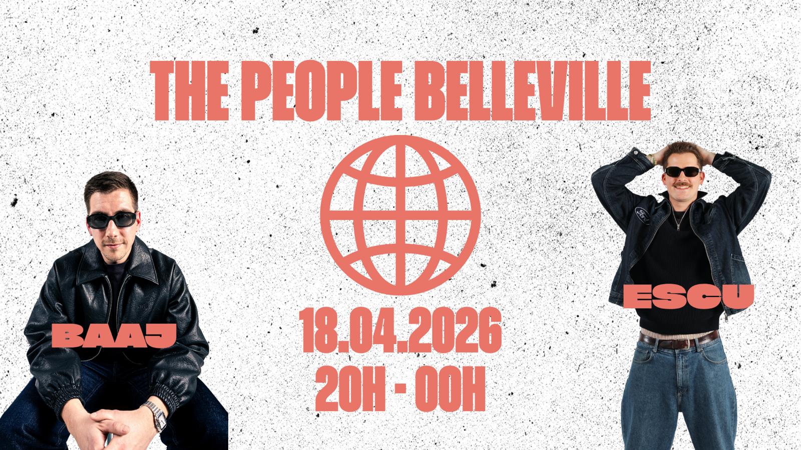 Groove Club Avec Baaj, Escu Au The People Belleville Cover