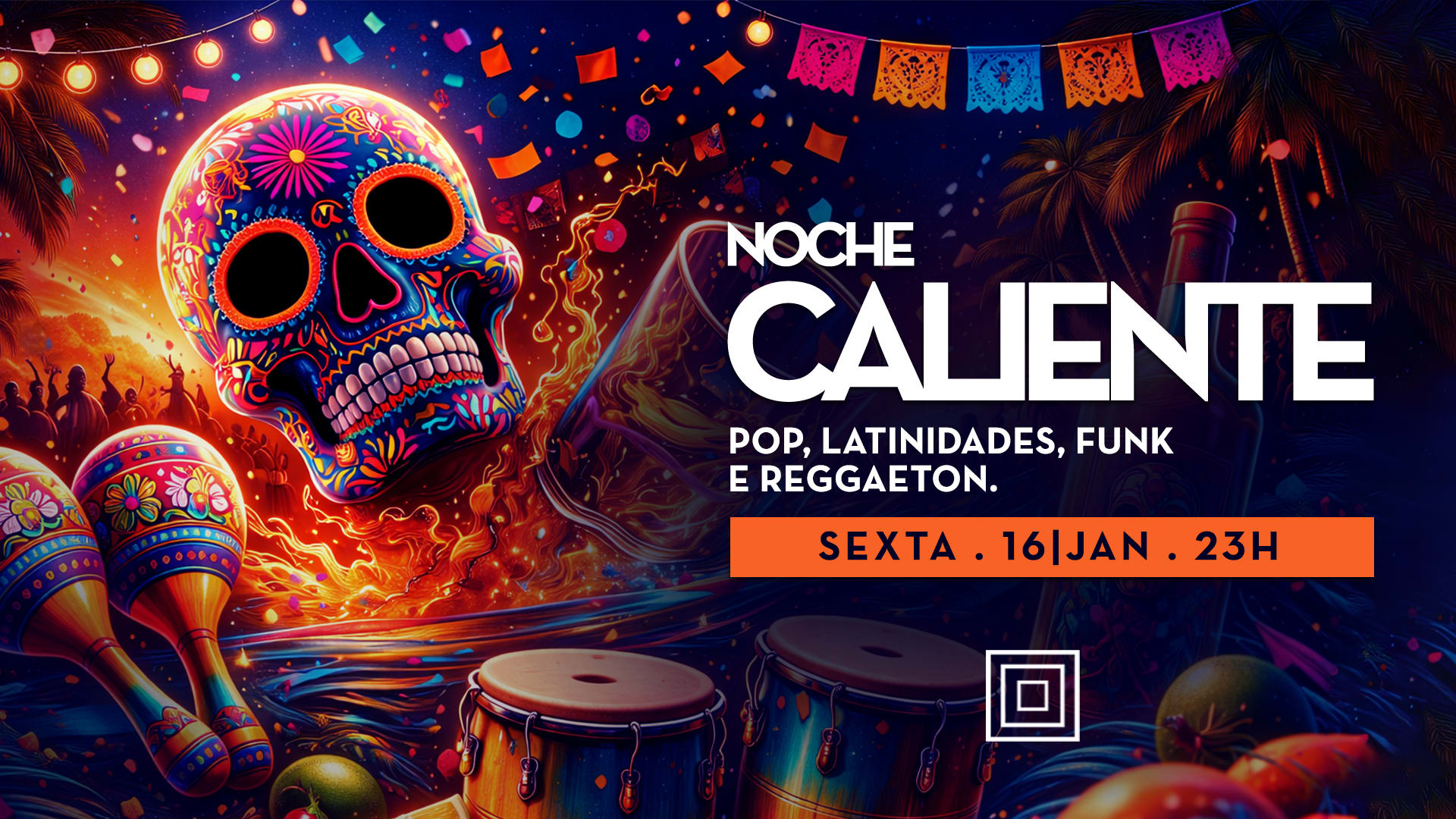 Noche Caliente - Festa Latina Cover