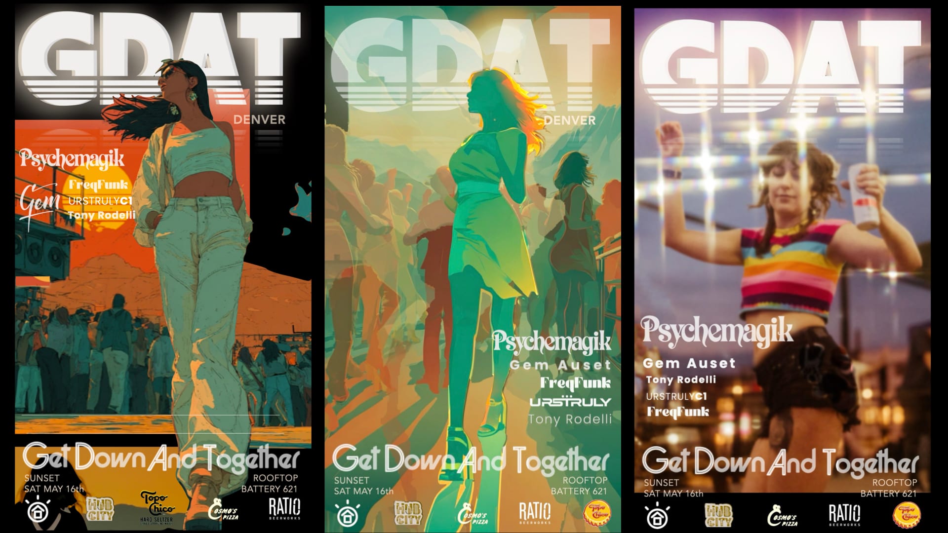 Gdat Denver | Psychemagik | Sunset Party Series Premiere Cover