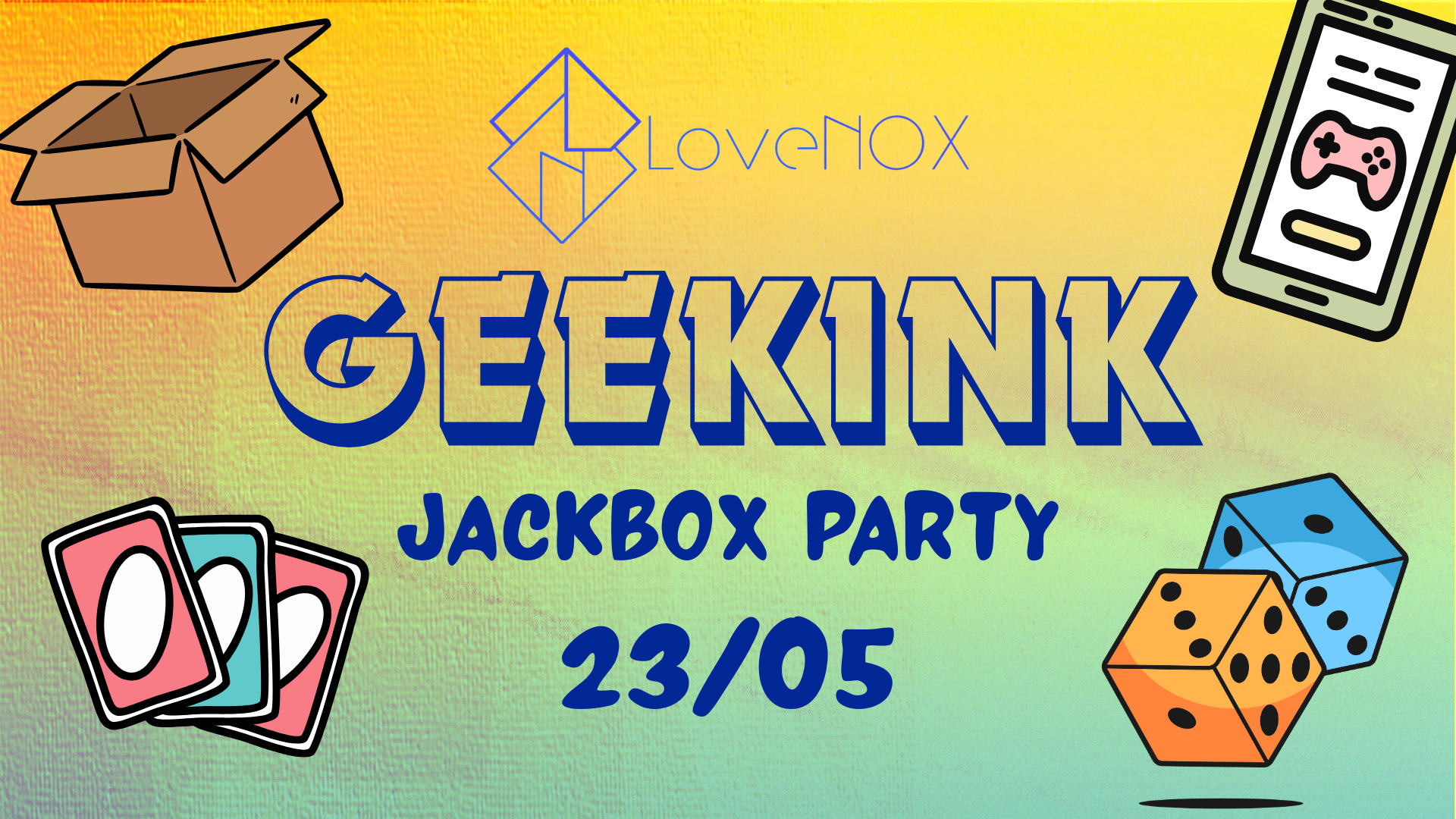 23/05 - Geekink: Jackbox Party Cover