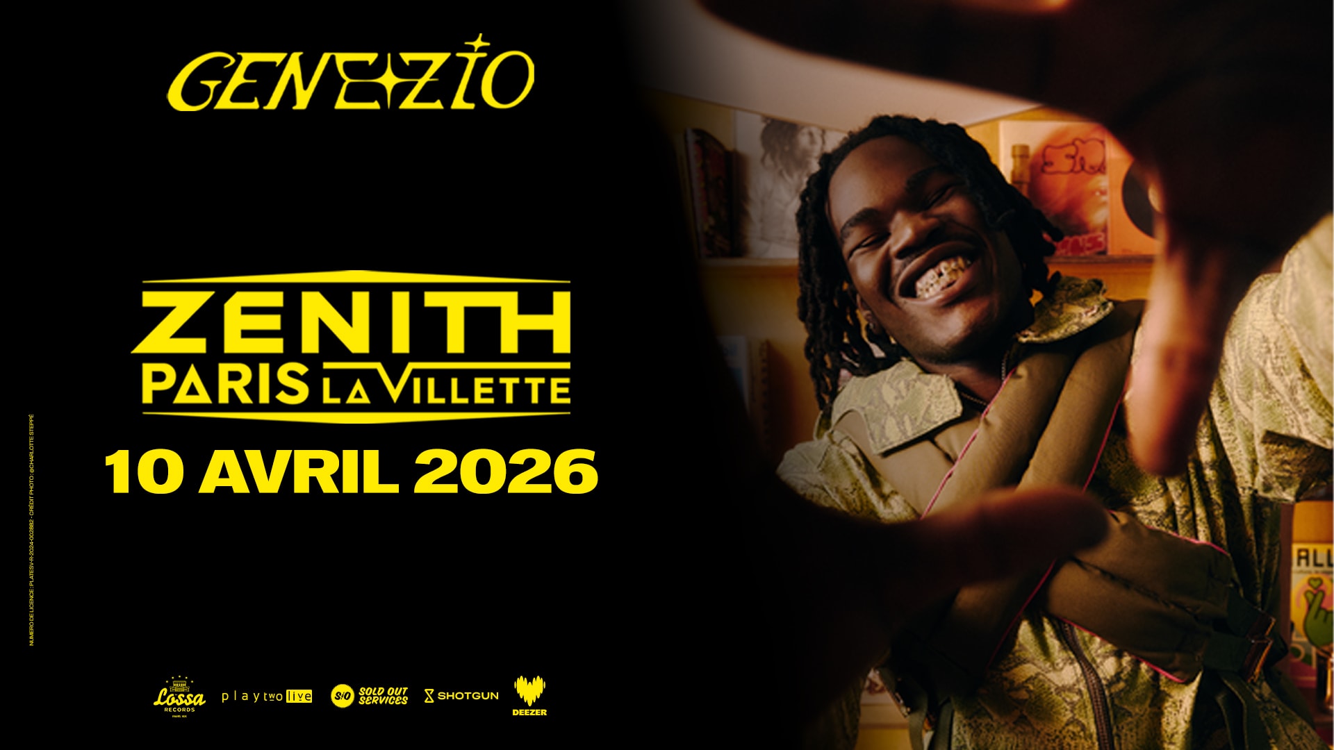 Genezio Au Zénith Paris - La Villette Cover