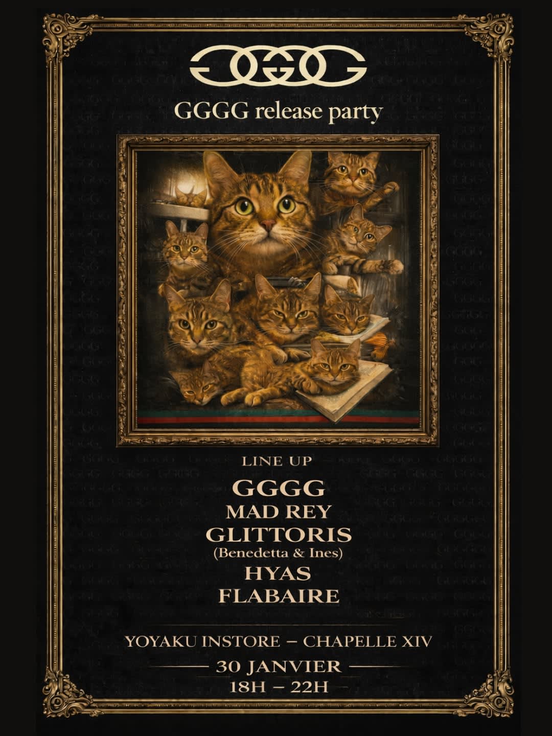 Gggg Release Party, Dko Records Cover