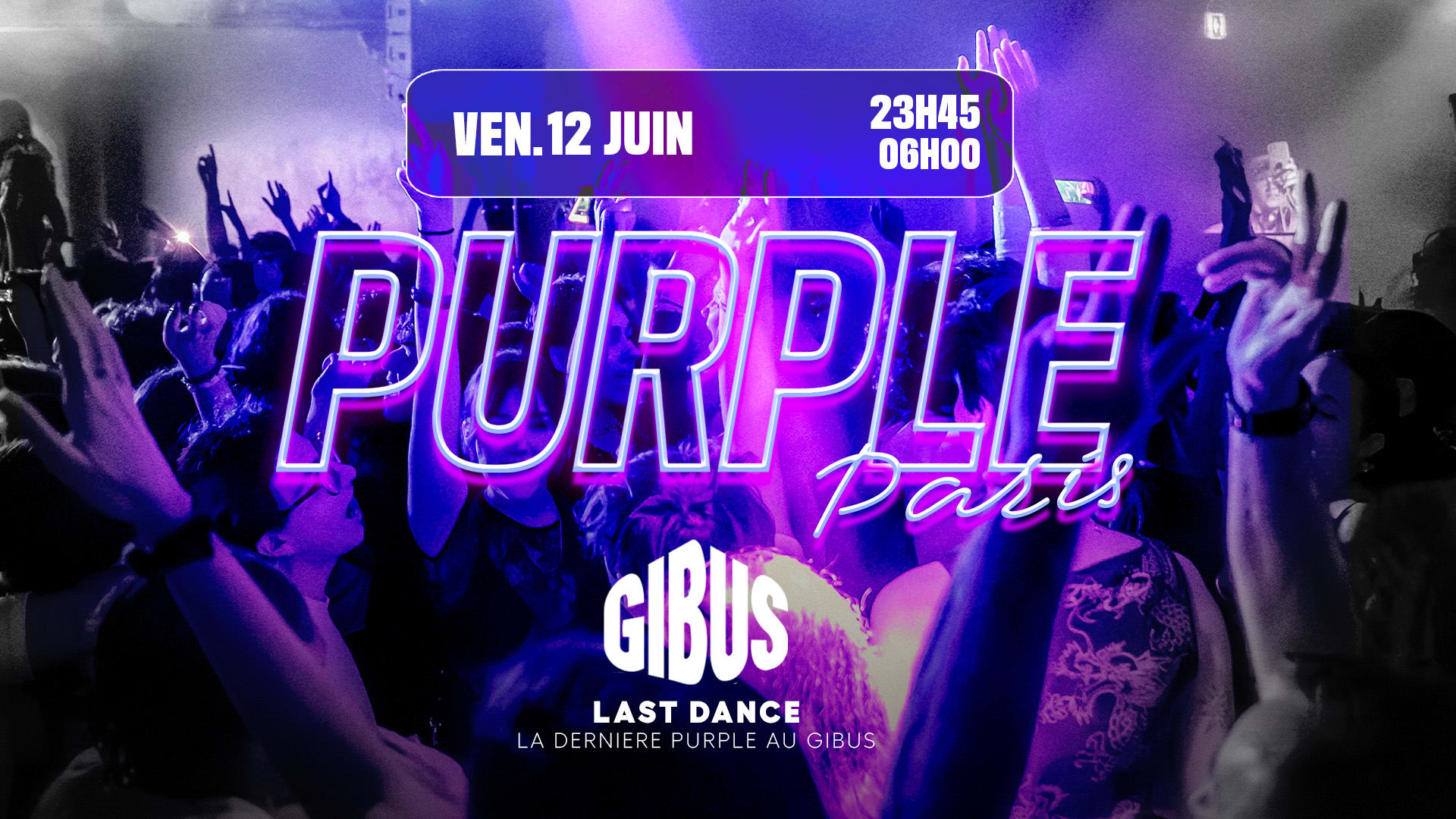 La Purple Paris - Gibus Last Dance Cover
