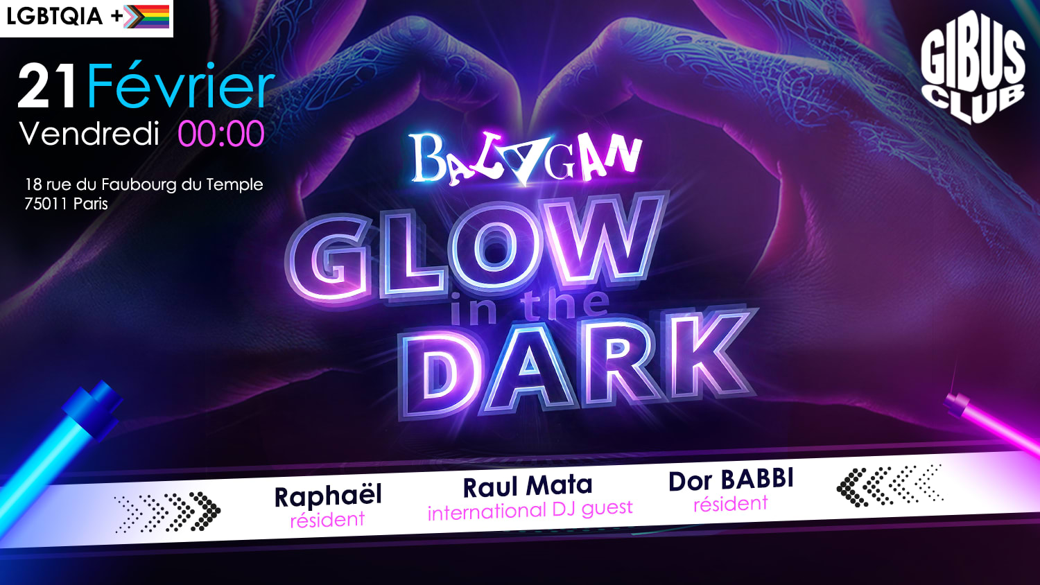 Balagan - Glow In The Dark Cover